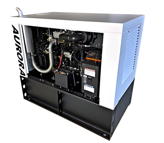 Aurora Generators 15kW Perkins Diesel Generator/Include Canopy Enclosure - PowerGen USA - AGi15P-E