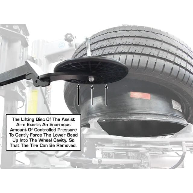 Atlas Platinum PTC300 Rim-Clamp Tire Changer w/ Assist Arm - ATEAP-PTC300-FPD