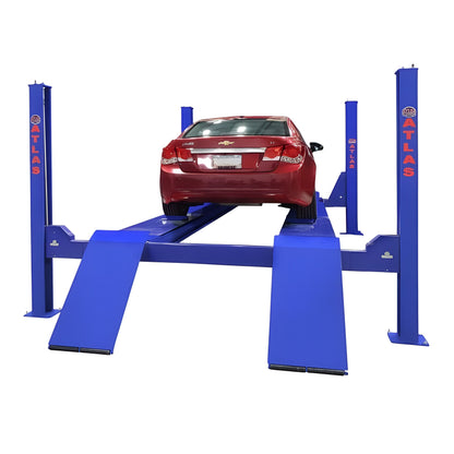 Atlas Platinum PVL14OF-EXT ALI Open Front Alignment 4 Post Lift - ATEAP-PVL14OF-EXT-FPD