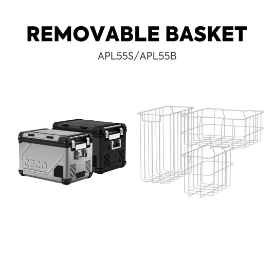 ICECO58QT APL55 Dual Zone Fridge Freezer Combo - APL55+Magnetic Battery