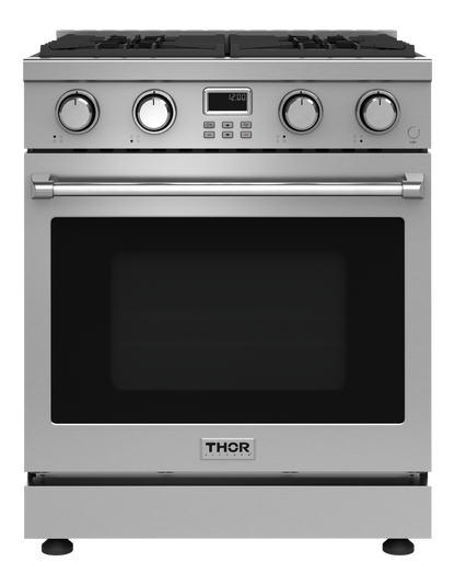 Thor Kitchen 30-Inch Contemporary Professional Liquid Propane Range - ARG30LP
