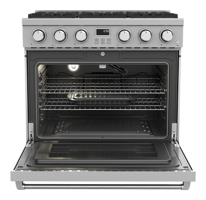 THOR Kitchen 36-Inch Gas Range - Contemporary Professional - ARG36