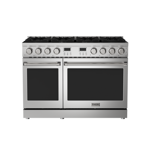 THOR Kitchen 48-Inch Liquid Propane Range – Contemporary Professional – ARG48LP