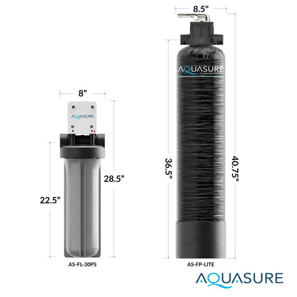 Aquasure Fortitude Lite Series | 800,000 Gallons Whole House Water Filter Treatment System - AS-FP-LITE