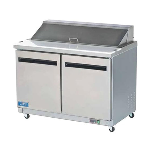 Arctic Air AST48R 48" Double Door Sandwich/ Salad Prep Table - AST48R