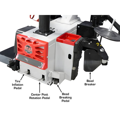 Atlas Platinum PTC500 Center Post Tire Changer w/ Assist Arms - ATEAP-PTC500-FPD