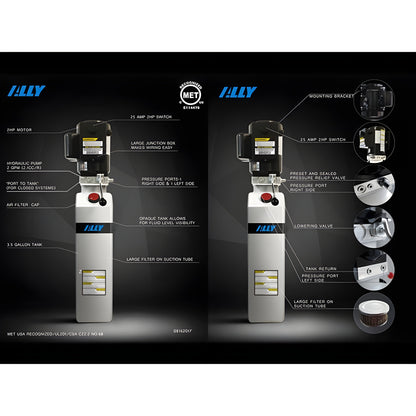 Atlas Platinum PVL14 4 Post Lift + RJ7000 Rolling Jacks ALI Certified Combo - ATEAP-PVL14-COMBO-FPD