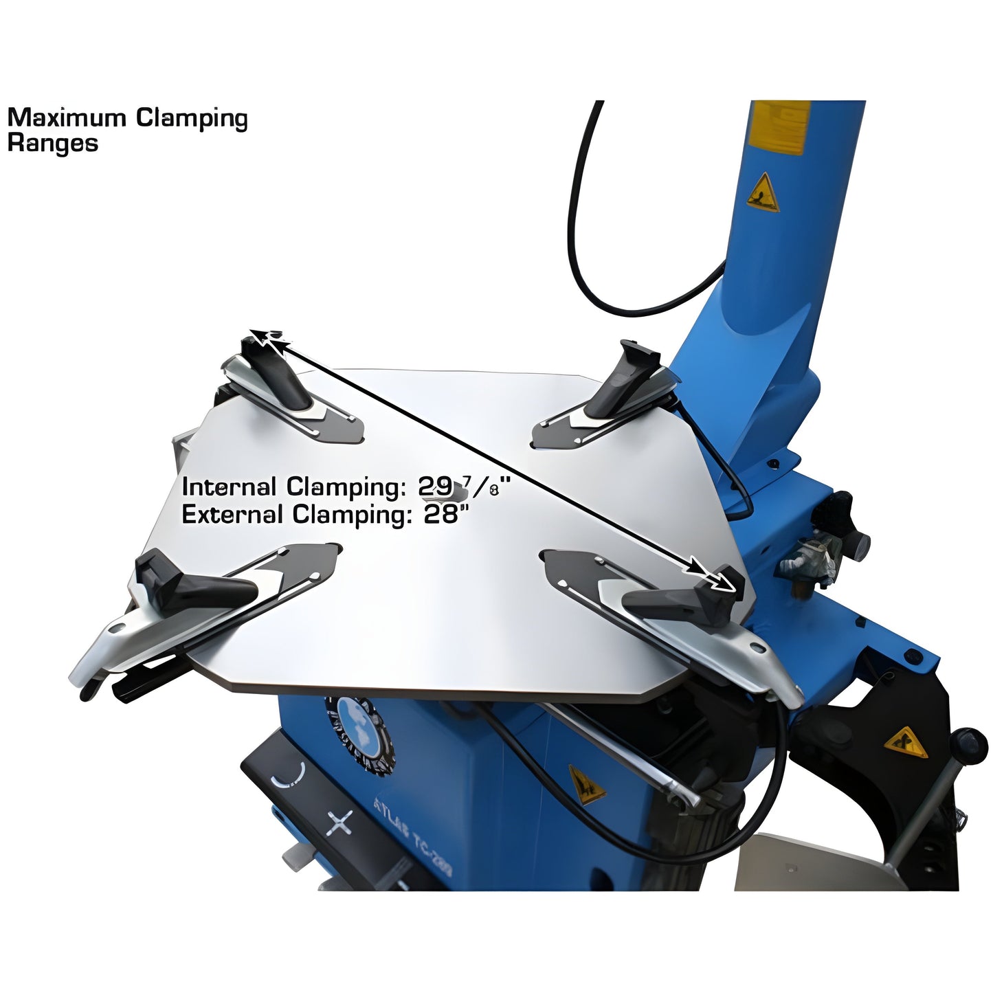 Atlas TC289DAA Tire Changer + WB11 Wheel Balancer Combo Package - ATETCWB-COMBO9-FPD