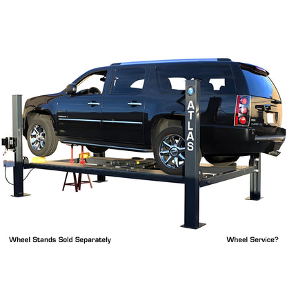 Atlas PREMIUM 408SL 4 Post Lift + RJ35 Sliding Jacks Combo - ATEATTD-408SL-COMBO-FPD