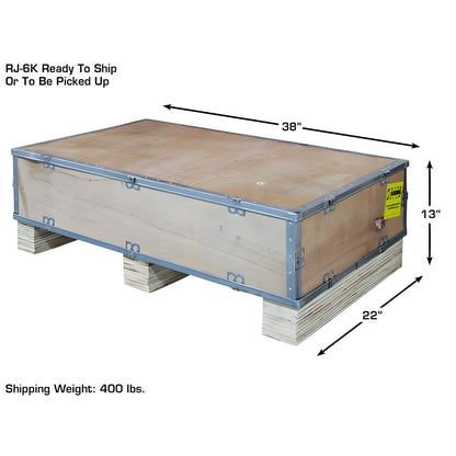 Atlas RJ8000 8,000 lb Rolling Bridge Jack - ATEATTD-RJ8000BK-FPD