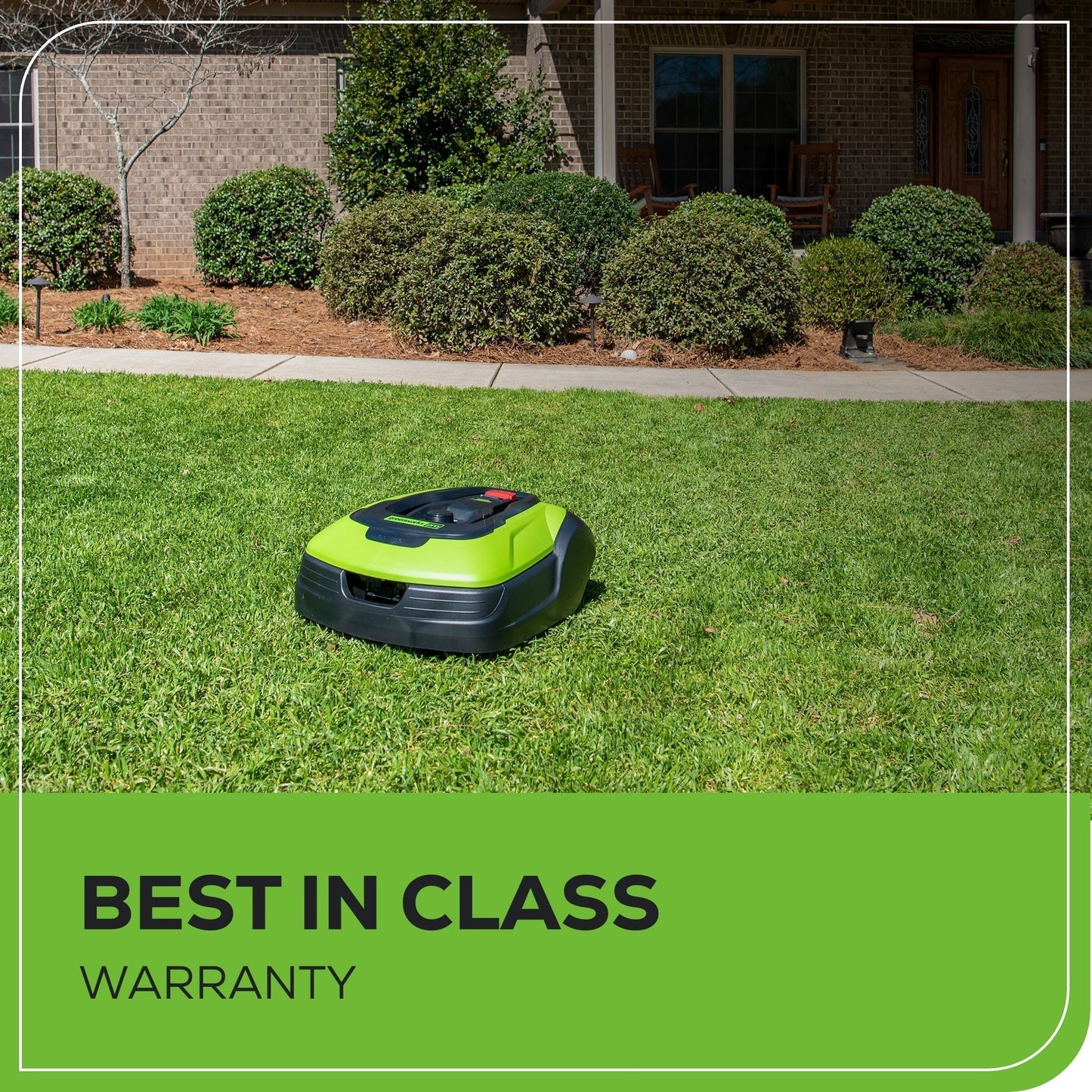 Greenworks optimow 50H High Cut Robotic Lawn Mower - 2530002