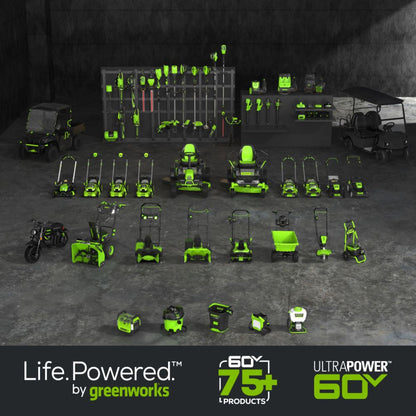 Greenworks 60V 22" Cordless Battery Self-Propelled Mower Combo Kit w/ String Trimmer and Blower - 1374902-VK