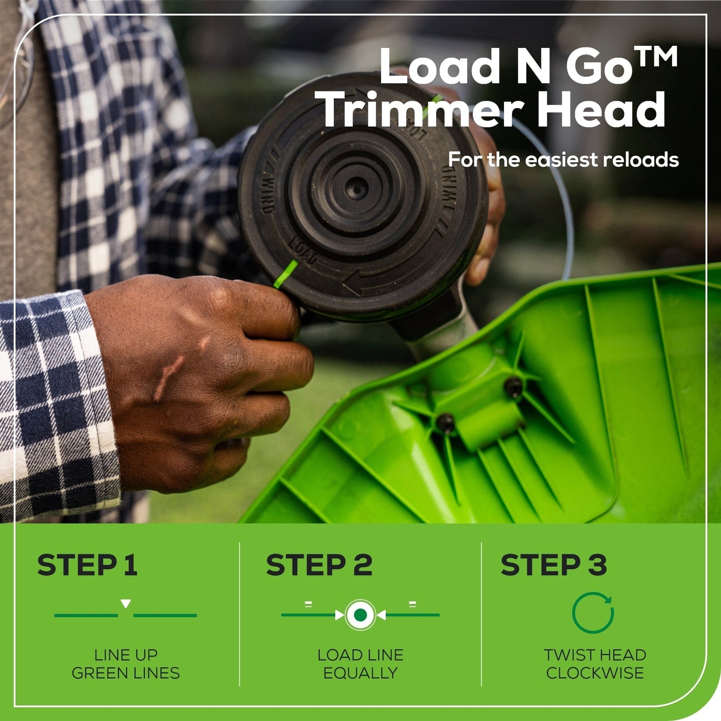 Greenworks 60V 16" Cordless Battery String Trimmer & Hedge Trimmer Attachment Combo Kit - 2135102-VK