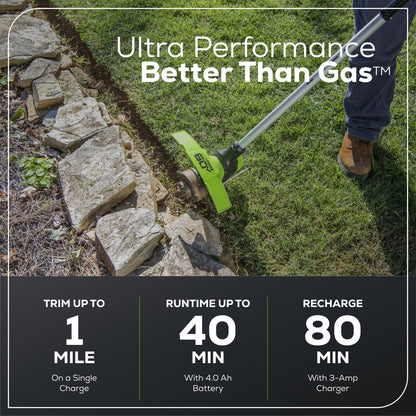 Greenworks 60V 21" Push Mower 5-pc Combo Kit w/ (1) 4Ah Battery, (1) 5.0Ah Battery &(2) Chargers - 1372102-VK