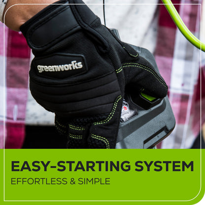 Greenworks 60V 8" Cordless Battery Cultivator / Tiller w/ 4.0Ah Battery & Charger - 2800602