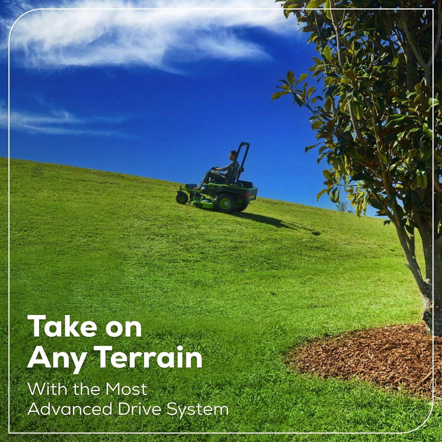 Greenworks 60V 54" MaximusZ Zero Turn Riding Mower with (2) 20.0 Ah, (2) 8.0 Ah & (2) 4.0 Ah Batteries and 1.5kW Charger - 7422302