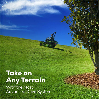 Greenworks 60V 60” MaximusZ Zero Turn w/ (2) 20.0 Ah, (4) 8.0 Ah Batteries & 1.5KW Charger - 7424202