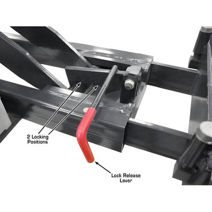 Atlas RJ6 6,000 lb Rolling Bridge Jack - ATEATTD-RJ6BK-FPD