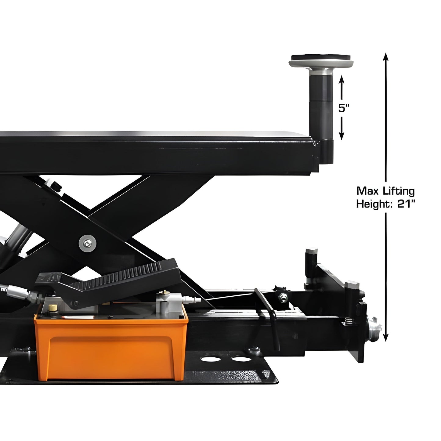 Atlas RJ6 6,000 lb Rolling Bridge Jack - ATEATTD-RJ6BK-FPD