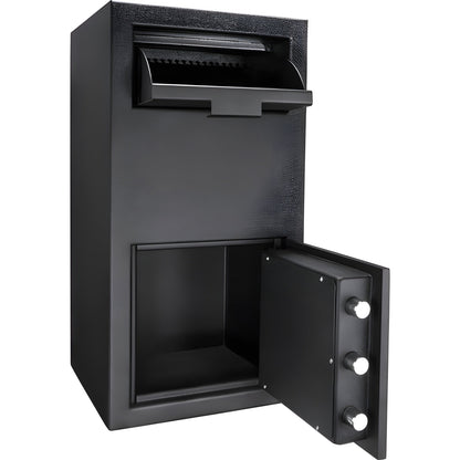 Barska DX Keypad Style One Compartment Depository Safes | Keypad-F Style, Heavy-Walled Steel Construction - AX12590