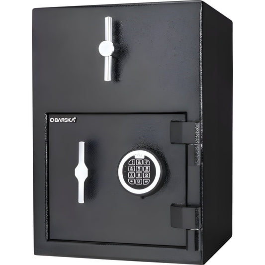 Barska 1.15 Cu. ft Standard Rotary Hopper Depository Safe with Digital Keypad - AX13308