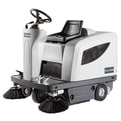 Advance Terra 4300B, Floor Sweeper, 46", Battery, Ride On, 18 Gallon Hopper - 56100785