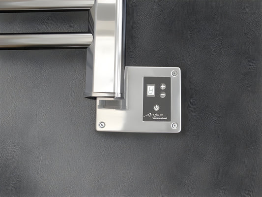 Amba Heated Towel Rack Model S2942 Height 42 5/8″ - S2942B