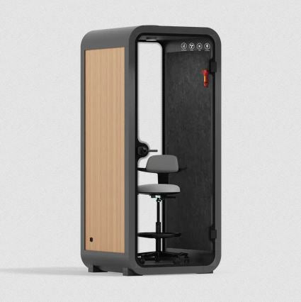 Sound Box Office Pod Quell Acoustic - S-S115-DRK-GREY-SY-01-TUL-STOL-01