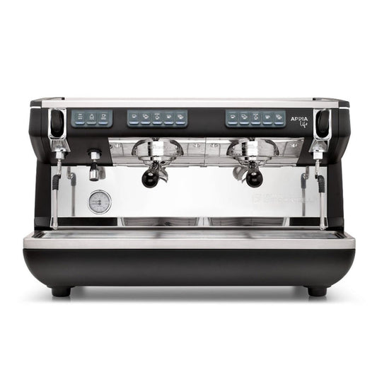 Nuova Simonelli Appia Life Black 2GR Volumetric Espresso Machine - 220V - MAPPI19VOL02ND0001