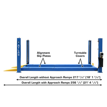 Atlas 414A 14,000 lb 4-Post Alignment Lift - ATEATTD-414A-FPD