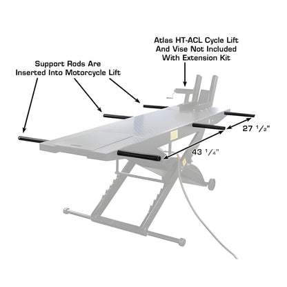 Atlas ACL Cycle Lift Side Extension Kit - ATEHT-ACL-EXT-FPD