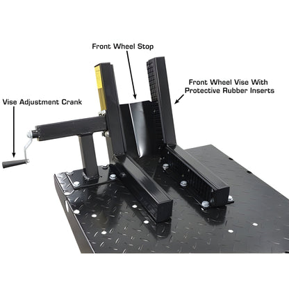 Atlas ACL Motorcycle Lift w/ Roller Plate - ATEHT-ACL-FPD