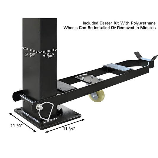 Atlas ALI  APEX9 4 Post Lift + RJ6 Rolling Bridge Jacks Combo - ATEAPEX9-COMBO1-FPD