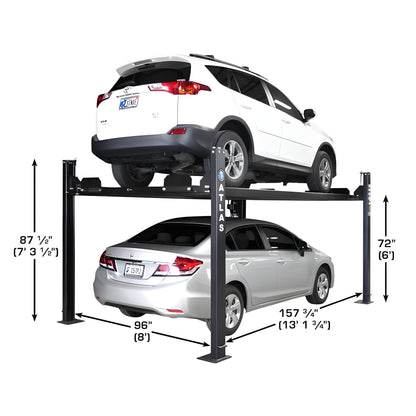 Atlas Apex 8 ALI  8,000 lb 4-Post Lift - ATEATTD-APEX8-FPD