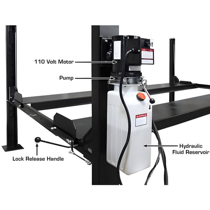 Atlas Apex 8 ALI  8,000 lb 4-Post Lift - ATEATTD-APEX8-FPD