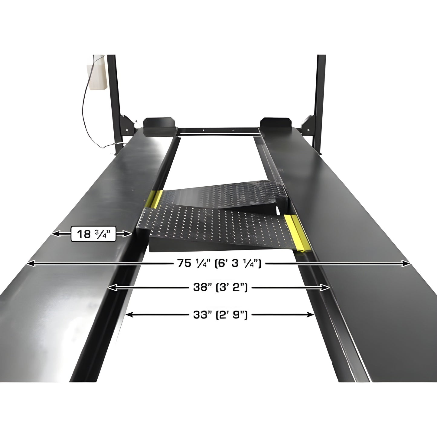 Atlas Apex 8 ALI  8,000 lb 4-Post Lift - ATEATTD-APEX8-FPD