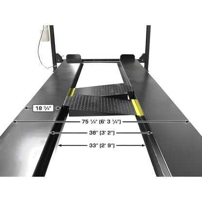 Atlas Apex 8 ALI  8,000 lb 4-Post Lift - ATEATTD-APEX8-FPD