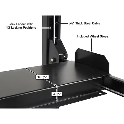 Atlas Apex 8 ALI  8,000 lb 4-Post Lift - ATEATTD-APEX8-FPD