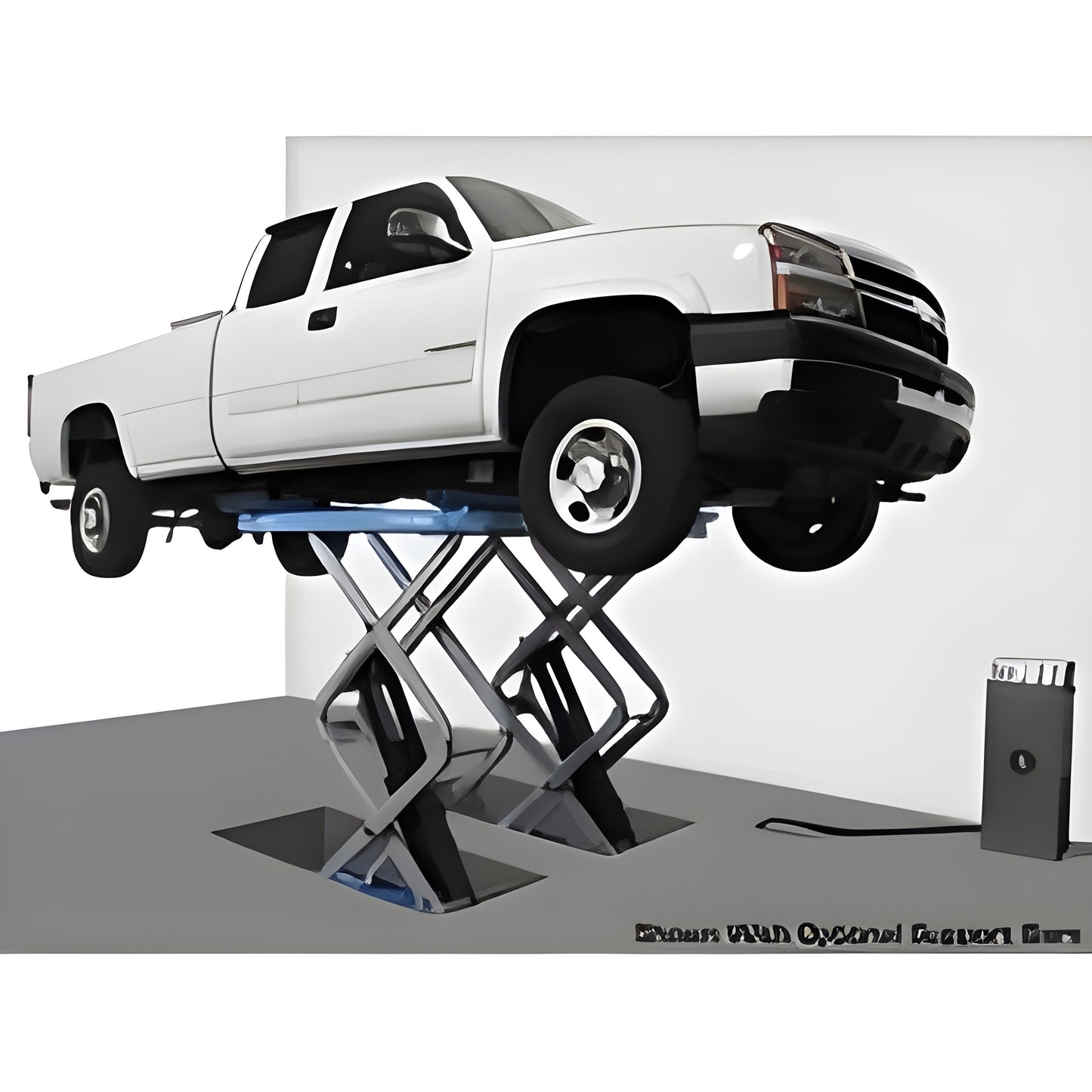 Atlas FM9SL 9,000 lb In Ground Full-Rise Lift - ATEATTD-FM9SL-FPD