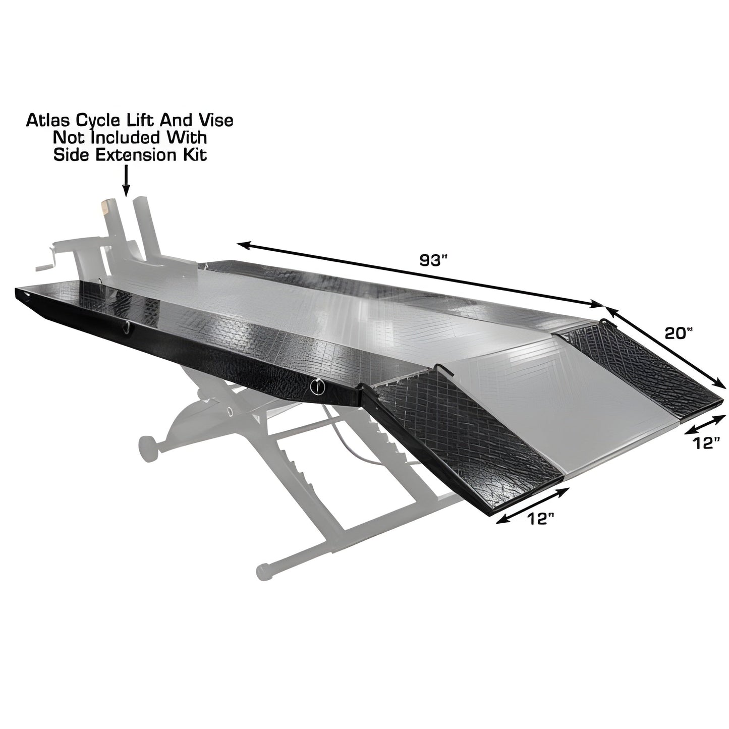 Atlas Cyclelift XLT Side Extension Kit - ATEHT-CYCLFTEXT-FPD