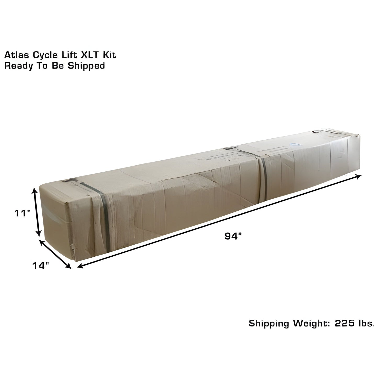 Atlas Cyclelift XLT Side Extension Kit - ATEHT-CYCLFTEXT-FPD