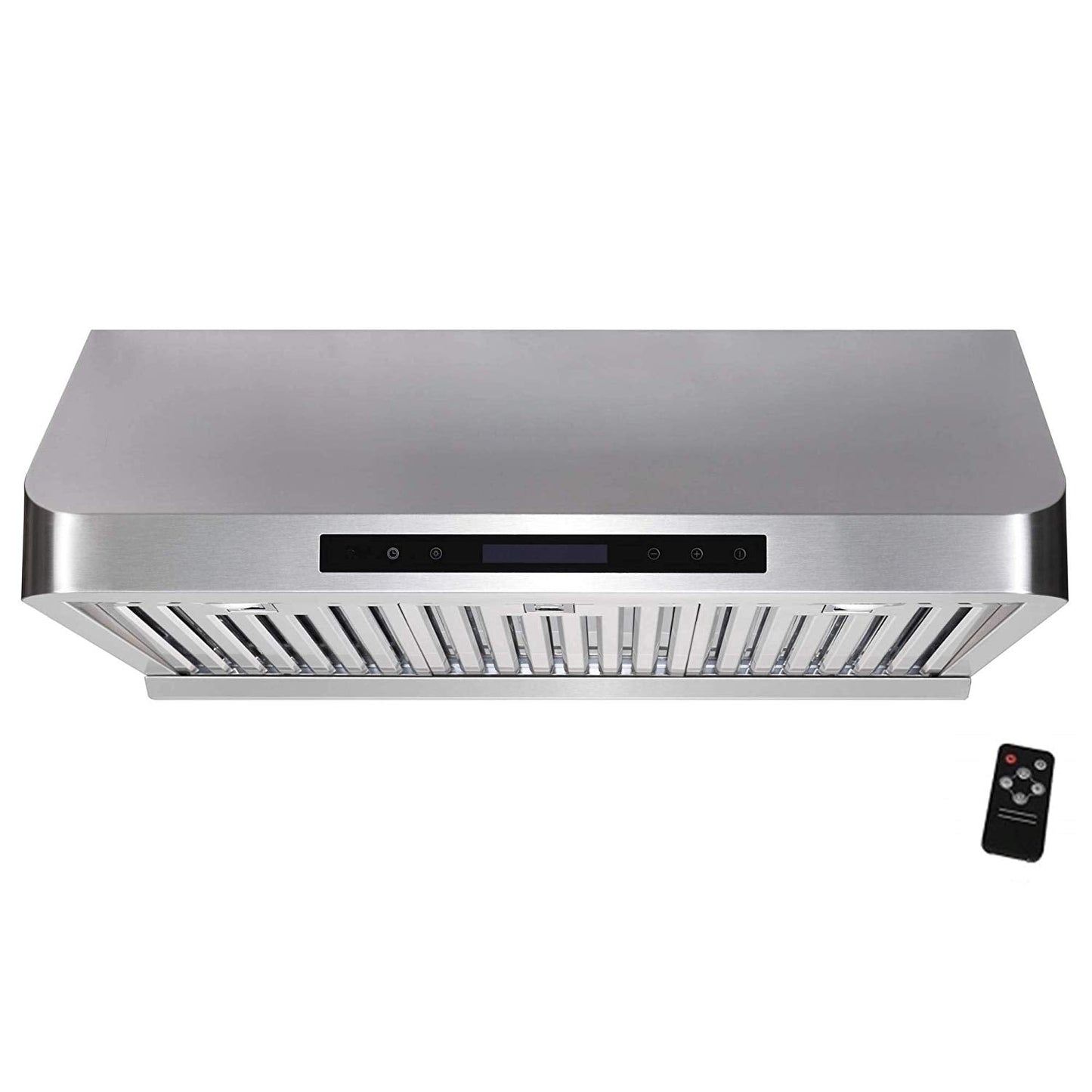 Combo Awoco 36” Freestanding 6 Burners Range with 36'' RH-S10-36E Under Cabinet Range Hood - JK36A1-T-NG+RH-S10-36E