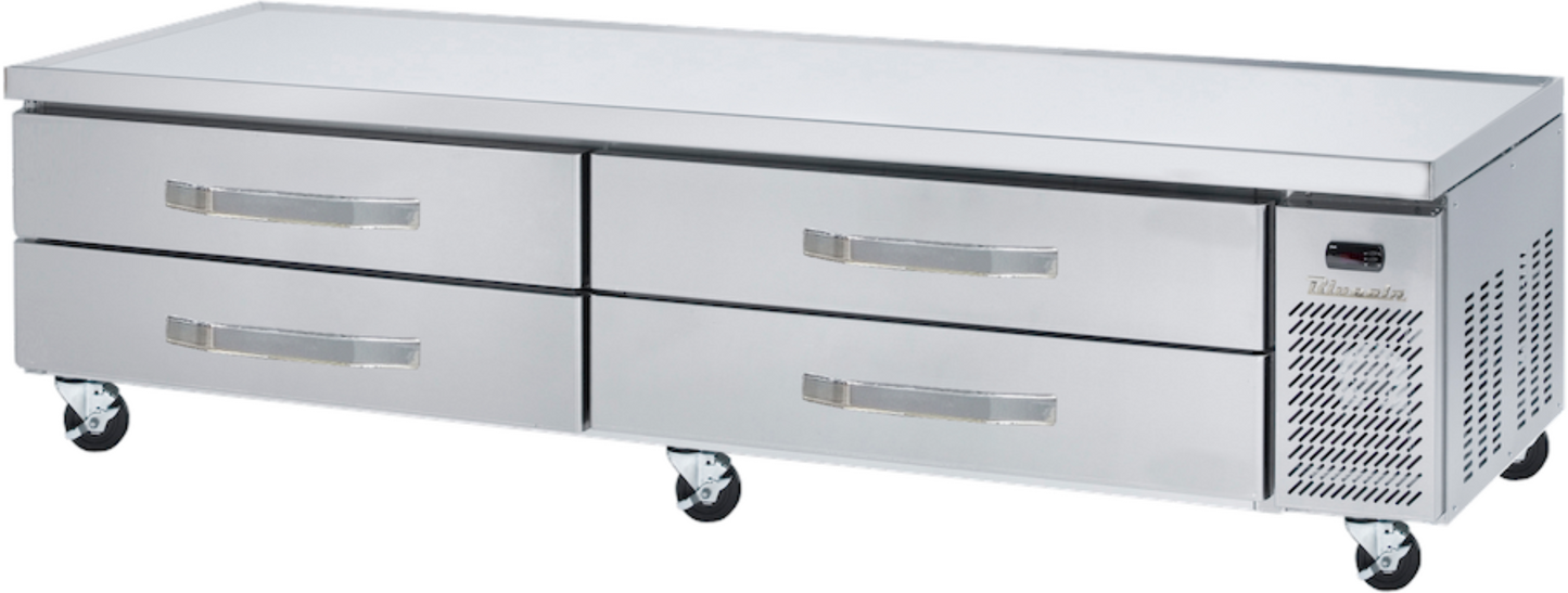 Blue Air BACB96M-HC | 96" Wide 4 Drawer Chef Base Refrigerator - BACB96M-HC