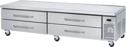 Blue Air BACB96M-HC | 96" Wide 4 Drawer Chef Base Refrigerator - BACB96M-HC