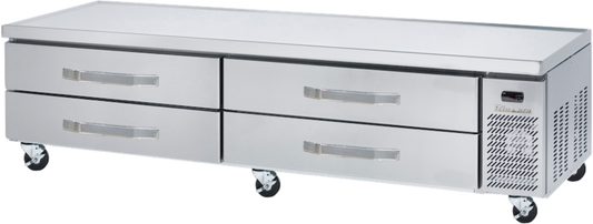 Blue Air BACB96M-HC | 96" Wide 4 Drawer Chef Base Refrigerator - BACB96M-HC