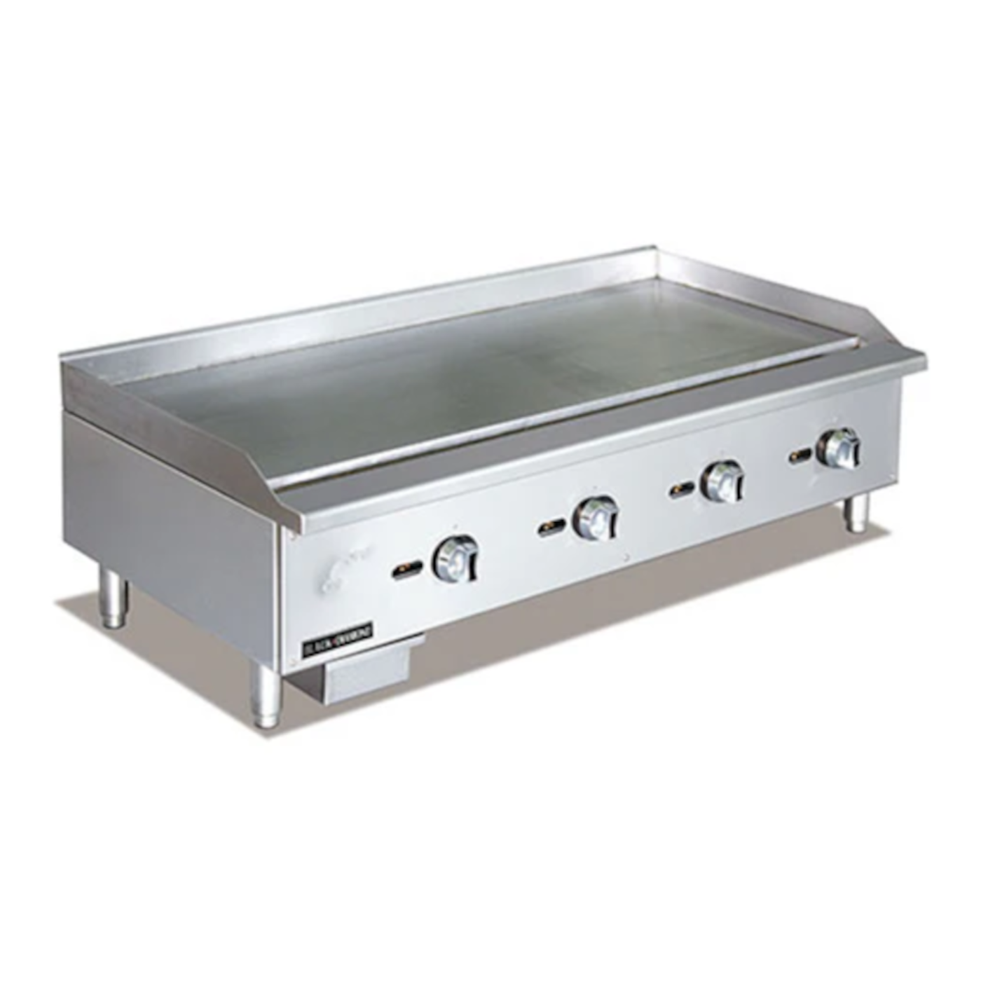 Adcraft BDECTG-48/NG Black Diamond Standard Series Gas Griddle 48"W - ACBDECTG48NG