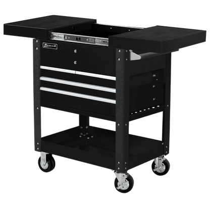 Homak  35" Pro Series 4 Drawer Slide Top Service Cart - BK06043500