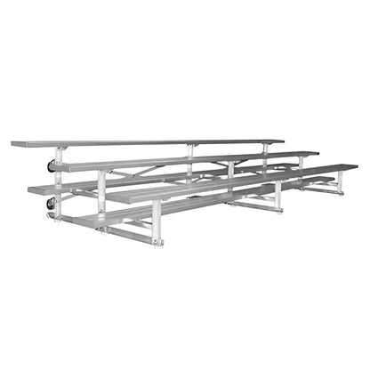 Bleacher - 7-1/2 ft. (3 Row - Single Foot Plank) - Tip & Roll