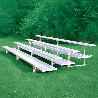 Bleacher 4 Row 21' All Aluminum Preferred Bleacher - BLDP-421AL