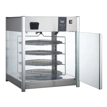 BakeMax 25-1/2" Titan Series Pizza Warmer Display Case, Countertop, 1700 watts - BMPW418